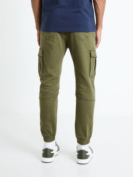Pantaloni Celio verde