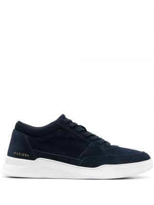 Mocka sneakers Tommy Hilfiger blå