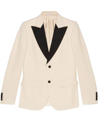 Chaqueta con botones Gucci blanco