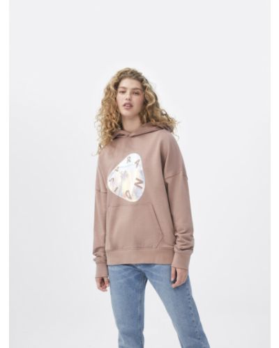 Sprandi Pulóver SP22-BLD120 Barna Relaxed Fit