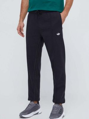 Панталон с апликация Adidas Originals черно