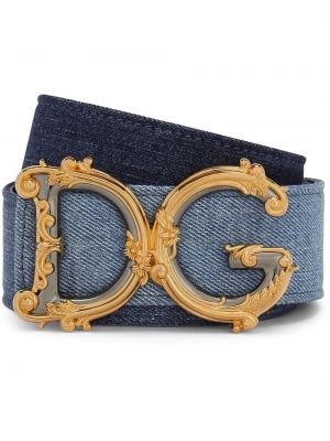 Medvilninis diržas su sagtimis Dolce & Gabbana