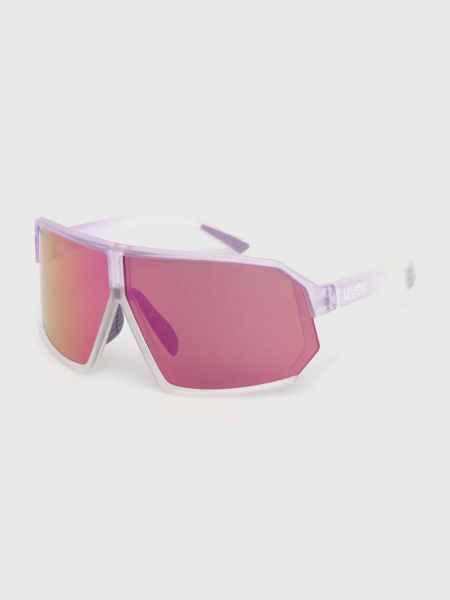 Okulary przeciwsłoneczne Uvex fioletowe
