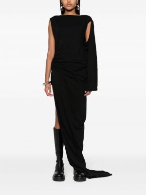 Kleid aus baumwoll Rick Owens Drkshdw schwarz