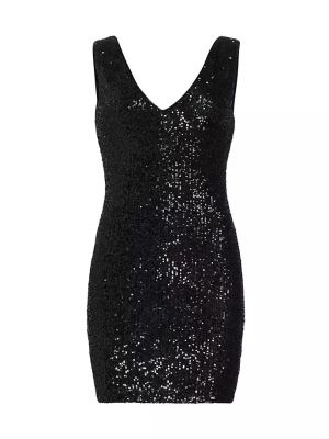 Мини-платье Diane с пайетками Generation Love черный