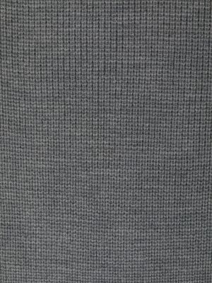 Echarpe en laine Fursac gris