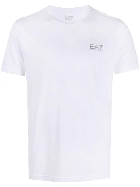 T-skjorte Ea7 Emporio Armani hvit