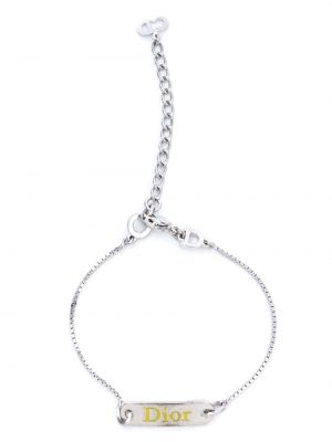 Bracelet Christian Dior argenté