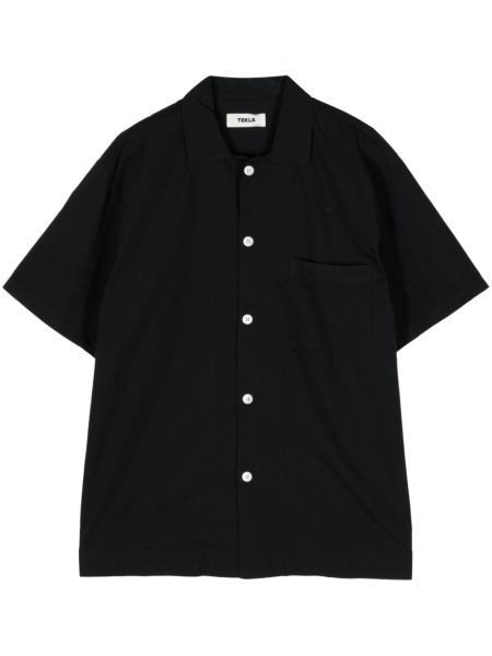 Bavlnená košeľa Tekla čierna
