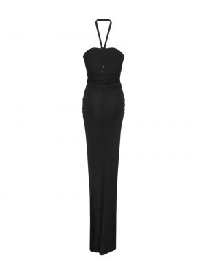 Večerní šaty Saint Laurent černé