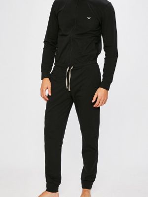 Pyžamo Emporio Armani Underwear černé