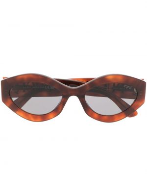 Sonnenbrille mit print Pucci braun