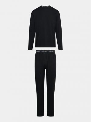 Priliehavé pyžamo Calvin Klein Underwear čierna