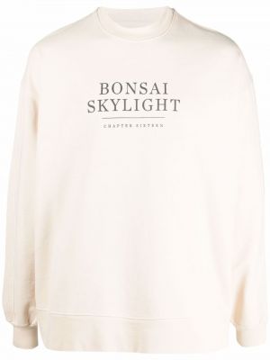 Trykt bomull sweatshirt Bonsai