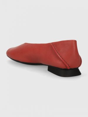 Bőr balerina cipők Camper piros