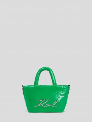 Shopper kabelka z nylonu Karl Lagerfeld