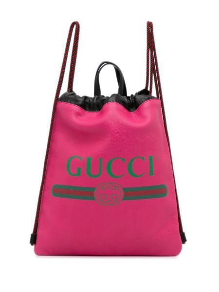 Ruksak Gucci Pre-owned ružičasta