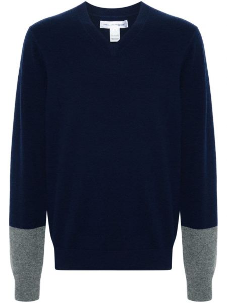 Πλεκτός μάλλινος πουλόβερ Comme Des Garçons Shirt