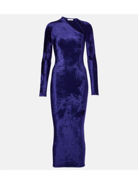 Sametti maxi mekko Alaia violetti