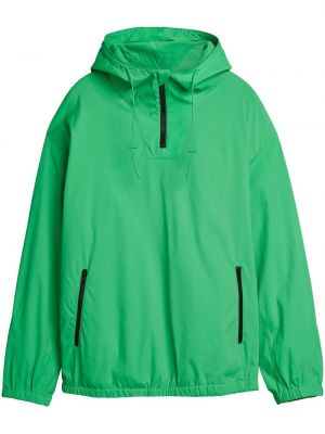 Куртка с капюшоном с принтом Y-3, зеленая