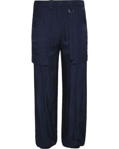 Карго панталони Dreimaster Vintage синьо