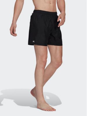 Adidas Plavecké šortky Logo CLX Short Length Swim Shorts HT2123  Regular Fit - čierna