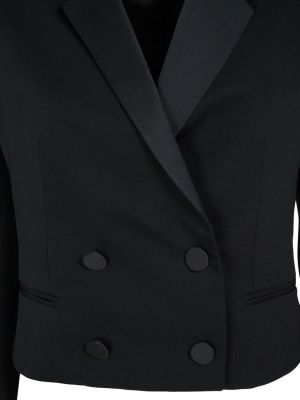 Vlnená bunda Isabel Marant čierna