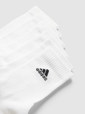 Skarpety z nadrukiem Adidas Sportswear białe