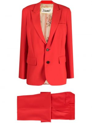Oblek Dsquared2 červený