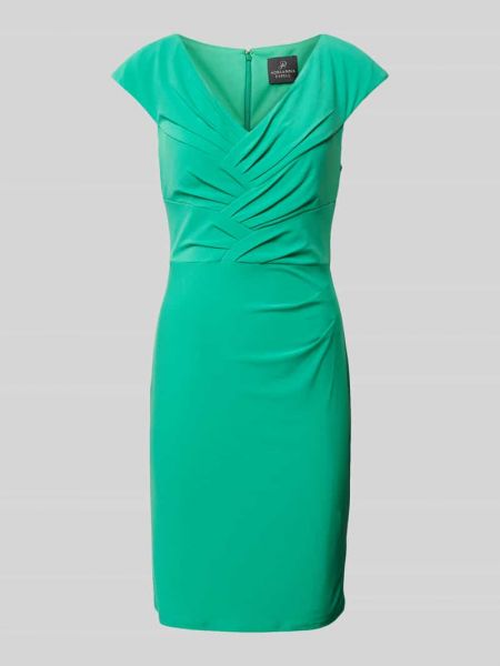 Zielona sukienka midi Adrianna Papell