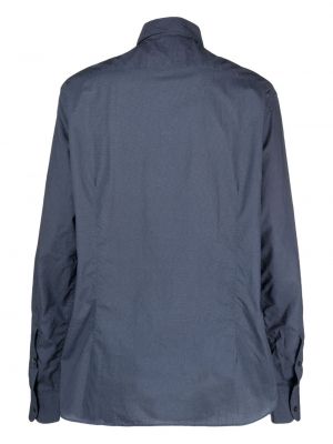 Hemd aus baumwoll Corneliani blau