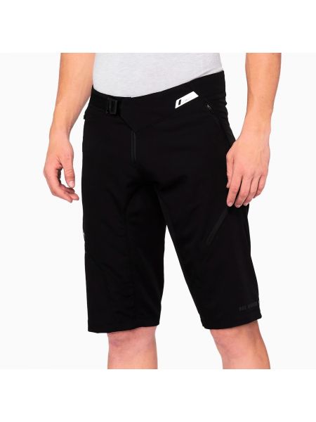 Kolesarske kratke hlače 100% črna