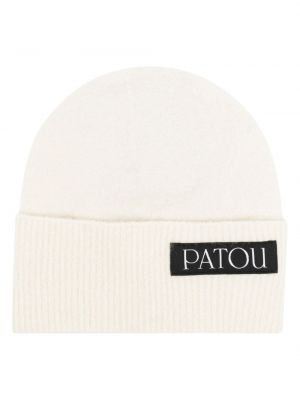 Pletený čepice Patou bílý