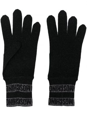Handschuh Moschino schwarz