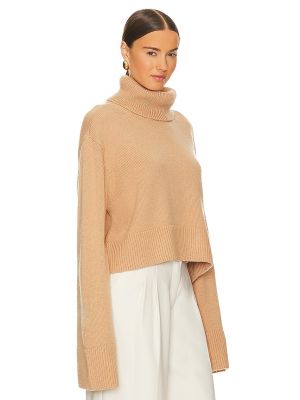 Pull col roulé col roulé Song Of Style beige
