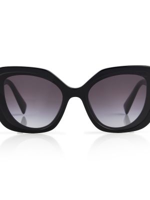 Oversized sluneční brýle Miu Miu černé