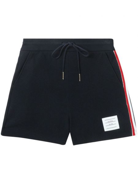 Stribet shorts Thom Browne blå