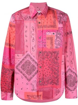 Camicia con stampa Kenzo rosa