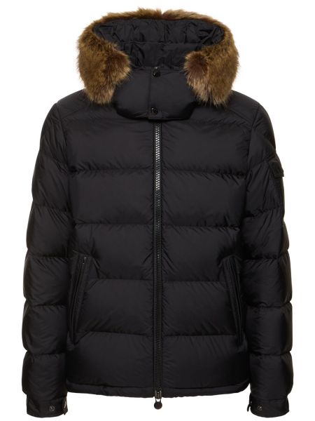 Nylon untuvatakki Moncler musta