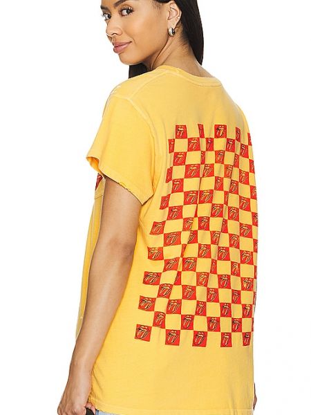 T-shirt Madeworn jaune