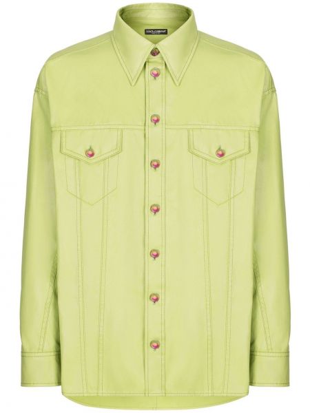 Camicia Dolce & Gabbana verde