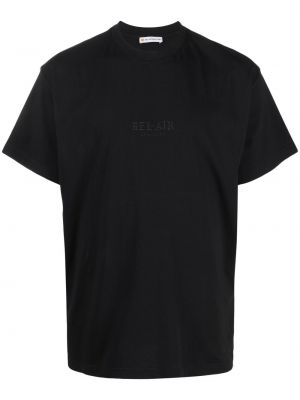 Camiseta con bordado Bel-air Athletics negro