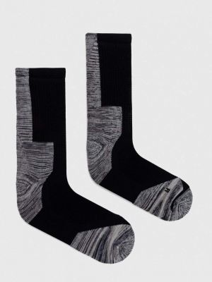 Чорапи от мерино вълна On-running черно