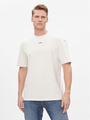 Relaxed fit marškinėliai Hugo balta