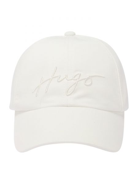 Cappello con visiera Hugo Red bianco