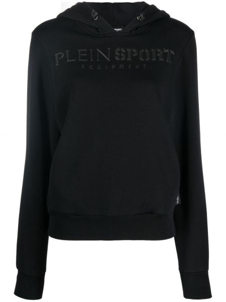 Sport hoodie Plein Sport svart