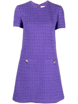 Tweed dress Valentino lilla