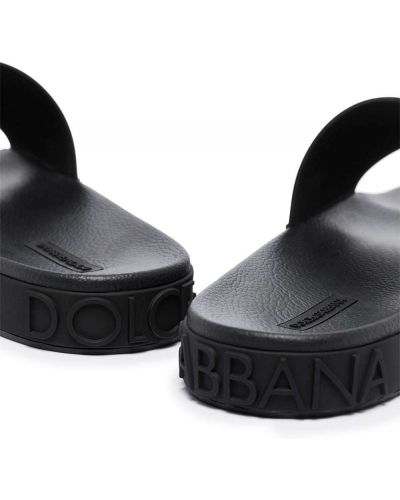 Chanclas Dolce & Gabbana negro
