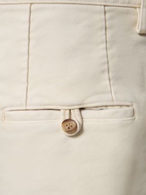 Pantalones de algodón oversized Doublet beige
