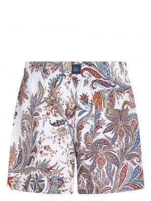 Shorts mit print mit paisleymuster Etro weiß